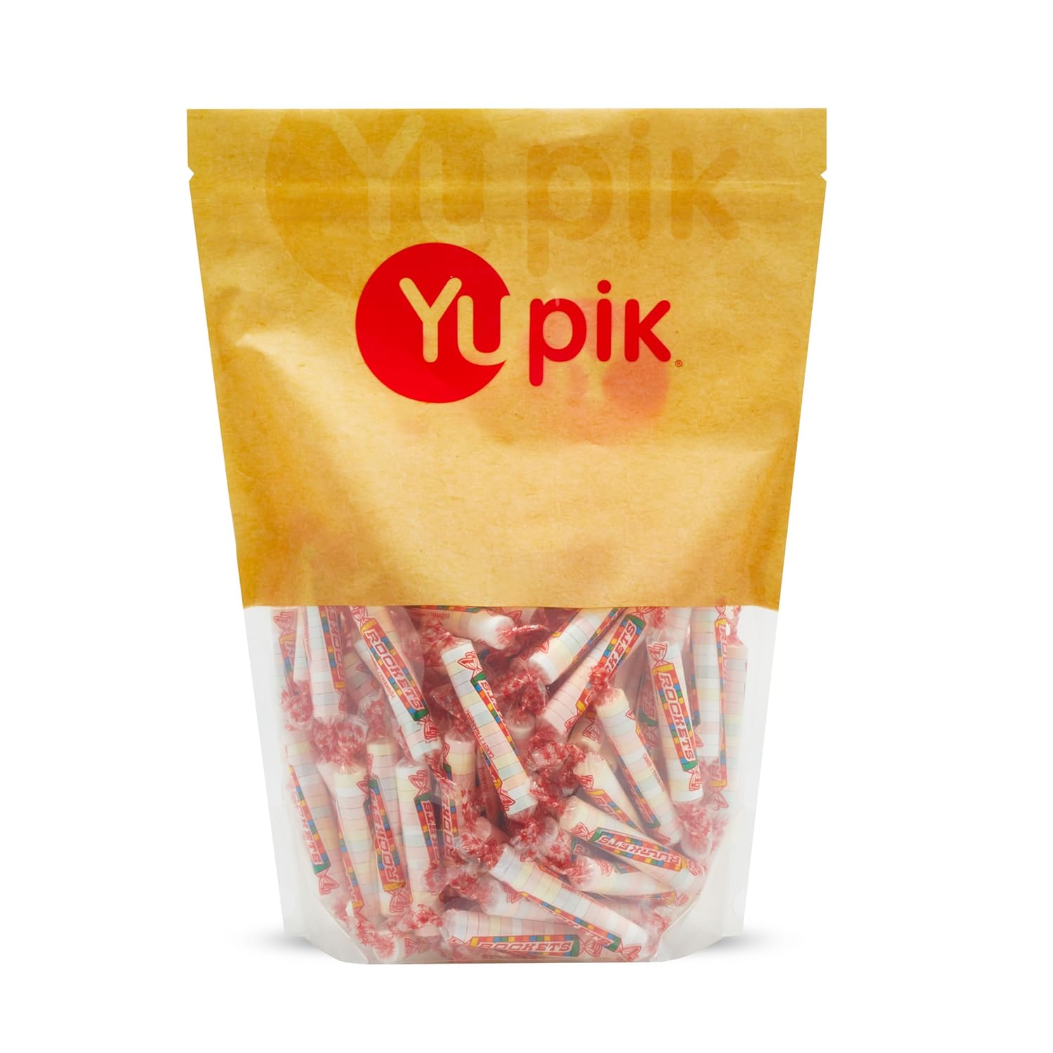 Yupik Classic Rockets, Wrapped, Pressed Candy, 2.2 lb (Pack of 2)
