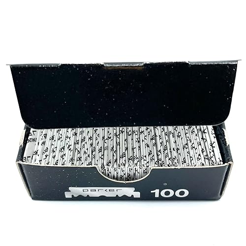 Miniatura 4 de Parker Premium Platinum 12 cuchillas, 200 unidades **, para maquinillas de afeitar profesionales de peluquero, afeitadoras de afeitar y maquinillas