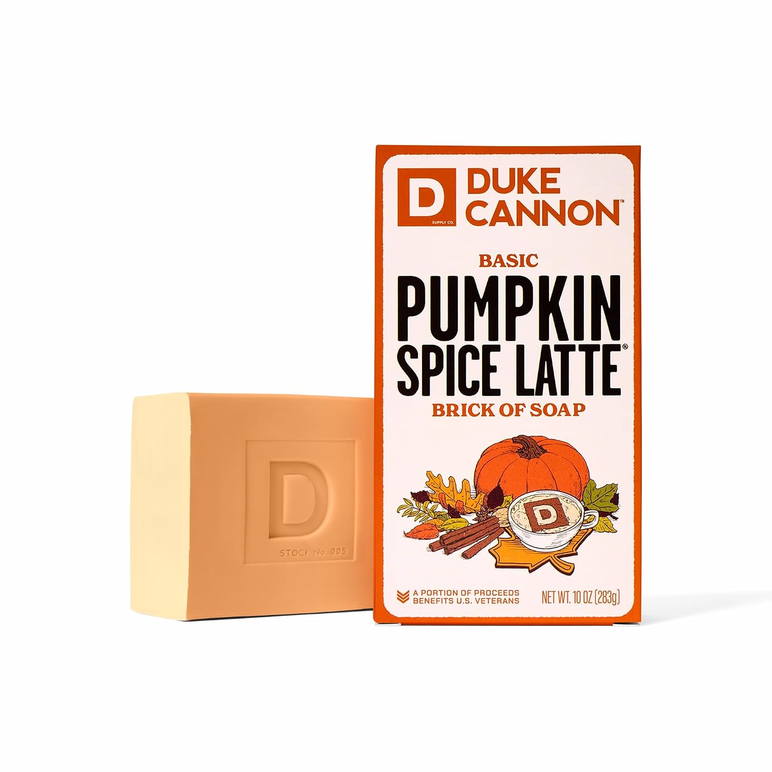 Duke Cannon Supply Co. Big Brick of Soap Wayfinder - Superior Grade, Extra Large Men's Bar Soap with Masculine Scents, Body Soap, All Skin Types, 10 oz