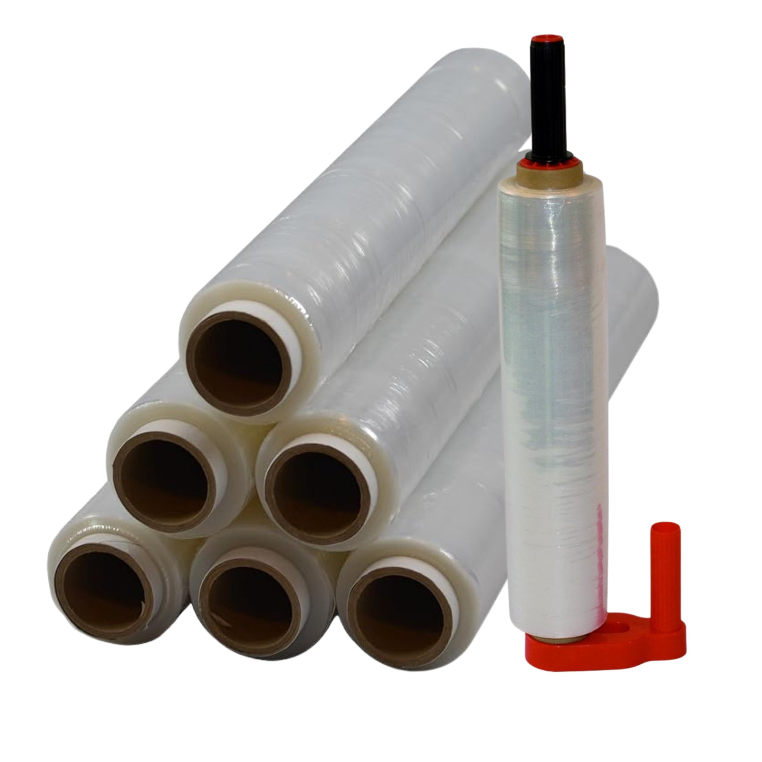 Stretchfolie 50cm 1,5kg 23my transparent + Abroller