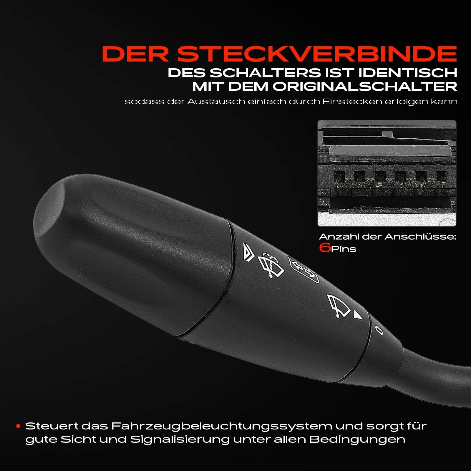 Frankberg Kombischalter Lenkstockschalter 9065450310