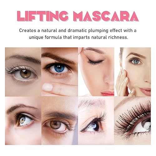 Miniatura 7 de Rímel negro para alargar pestañas, longitud intensa, natural, libre de crueldad, maquillaje voluminoso, máscara de pestañas de larga estancia, cero