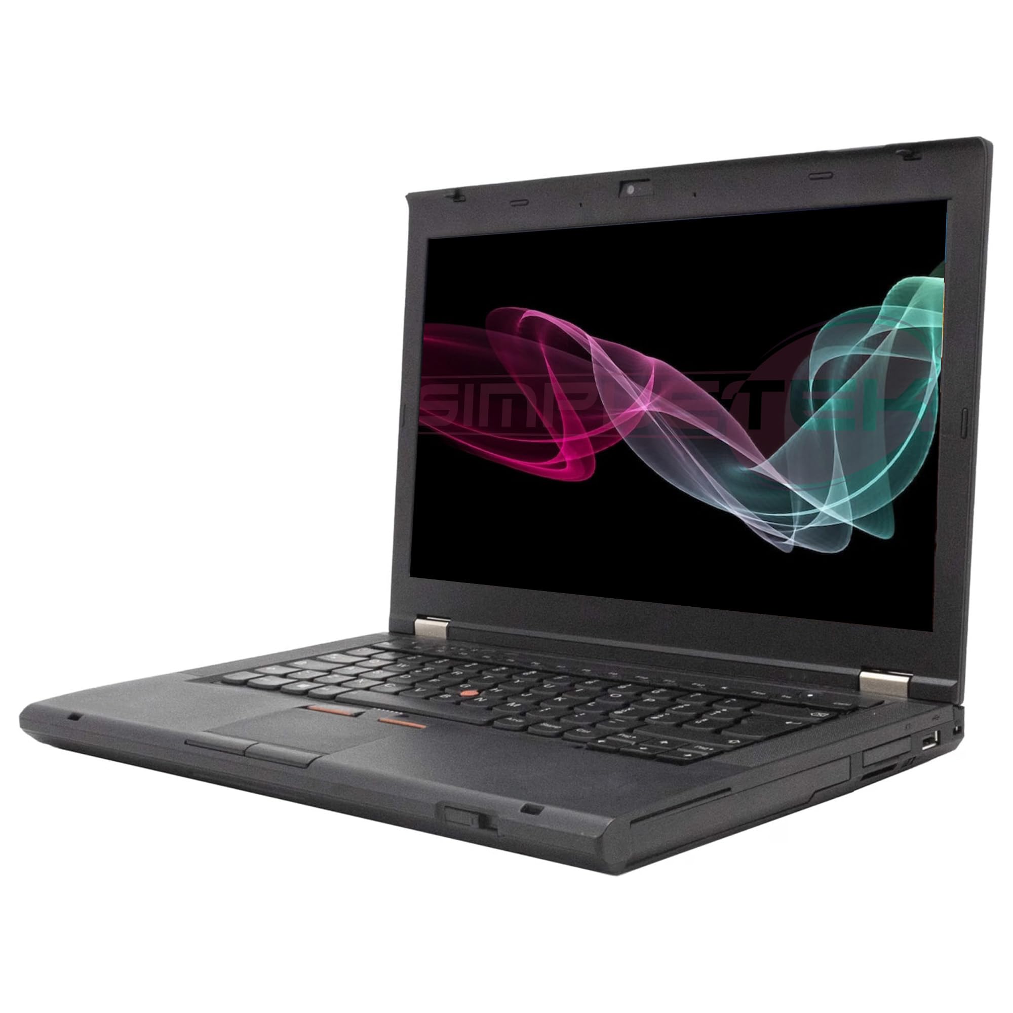 SIMPLETEK Notebook 14" i5 4 GB 240 GB Windows 10 Pro HD włoska klawiatura do laptopa | Wifi + BT + VGA + Mini DP (odnowiony)