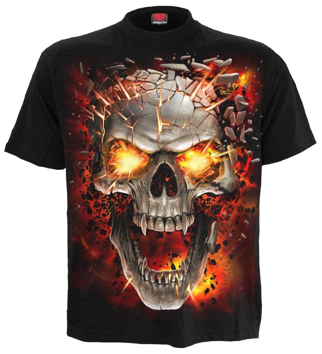 Spiral - Skull Blast - T-Shirt Blk - L