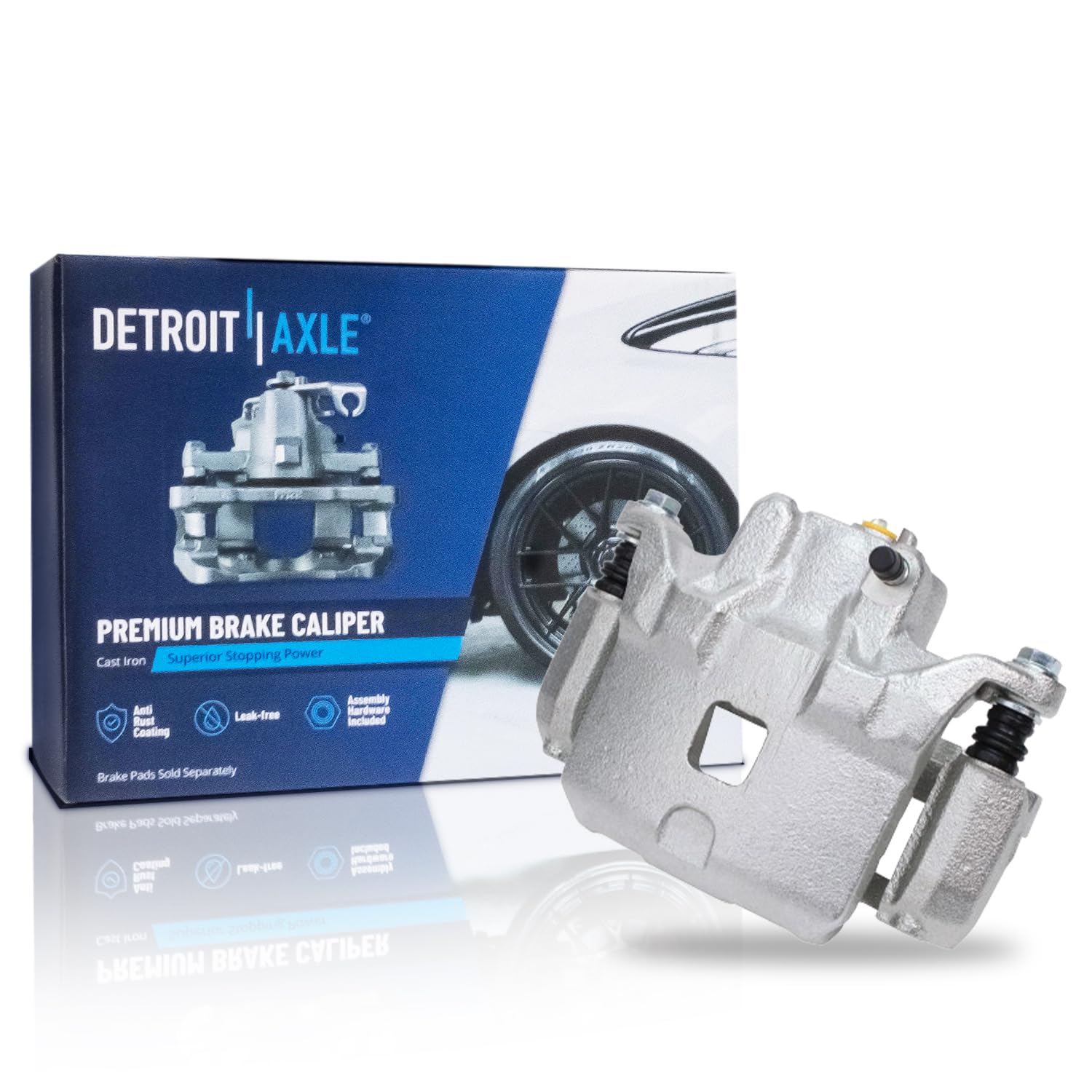 Detroit Axle - Front Left Brake Caliper for Nissan Altima Maxima