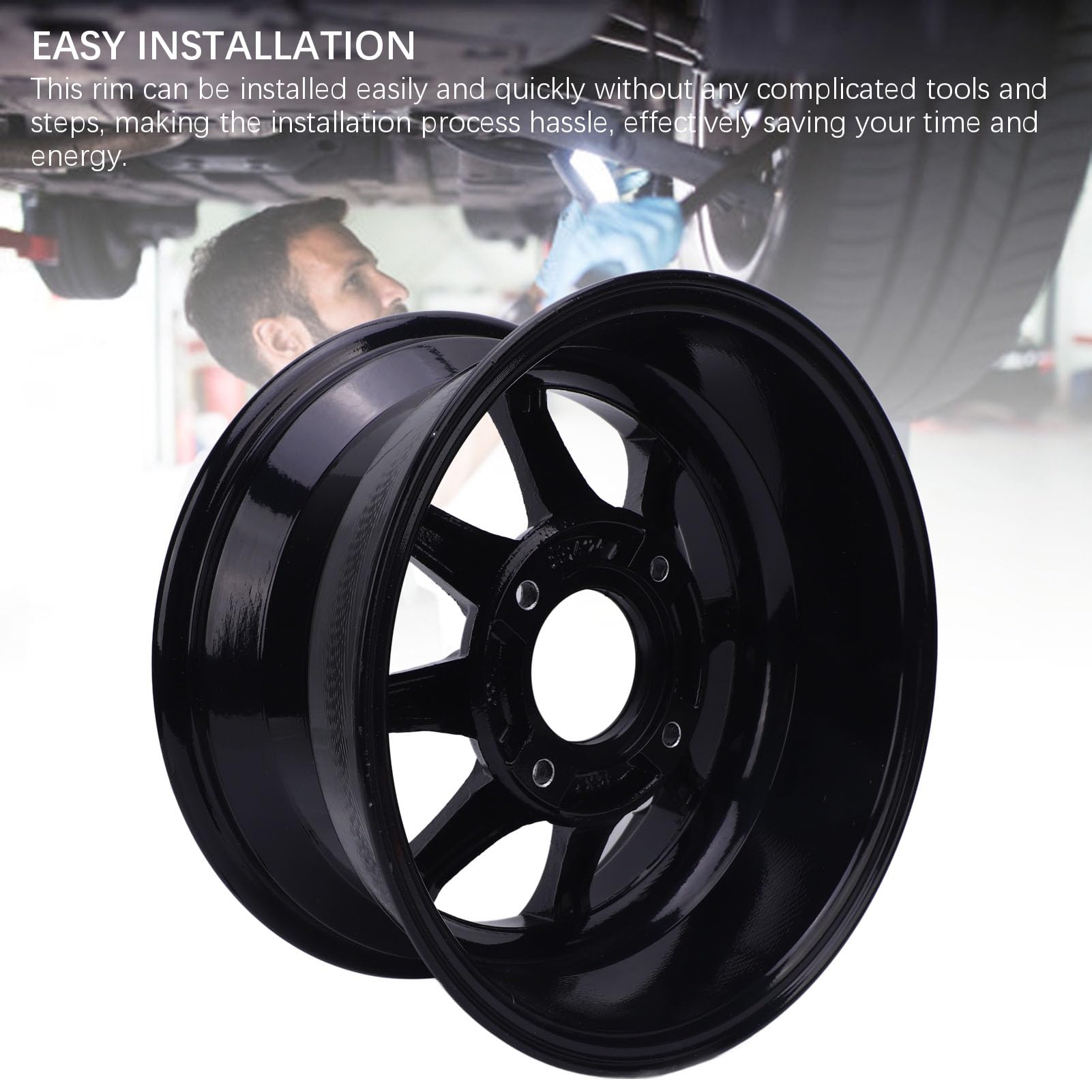 Aramox 12-calowa Felga ATV 25X8-12 Wymiana Stopu Aluminium Obręcz Koła Szosowego Używana do Wózków Gokartowych i Quadów