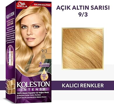 Koleston Intense 9/3 Altın Sarısı Saç Boyası