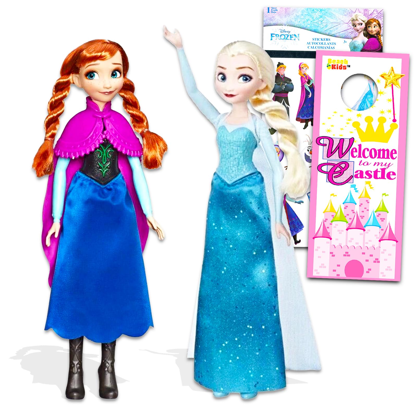 ディズニー　アナと雪の女王　アナとエルサ2体セット Amazon.co.jp: ディズニー アナと雪の女王 エルサとアナ人形セット