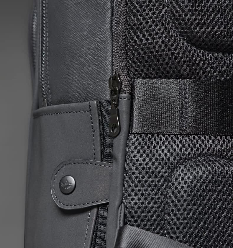 Miniatura 6 de ADIDAS Mochila mediana original versión azul color negro Negro M Paquete de moda