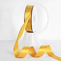 Vista 20 de MEEDEE - Cinta de satén blanca de 2 pulgadas, cinta blanca de lujo de doble cara de 25 yardas, cintas de seda para envoltorios de regalo