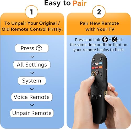 Miniatura 6 de Control remoto por voz para Vizio-Smart-TV-Remote-Reemplazo XRT270 para Vizio FHD 4K Quantum DPMV-Series Smart TV