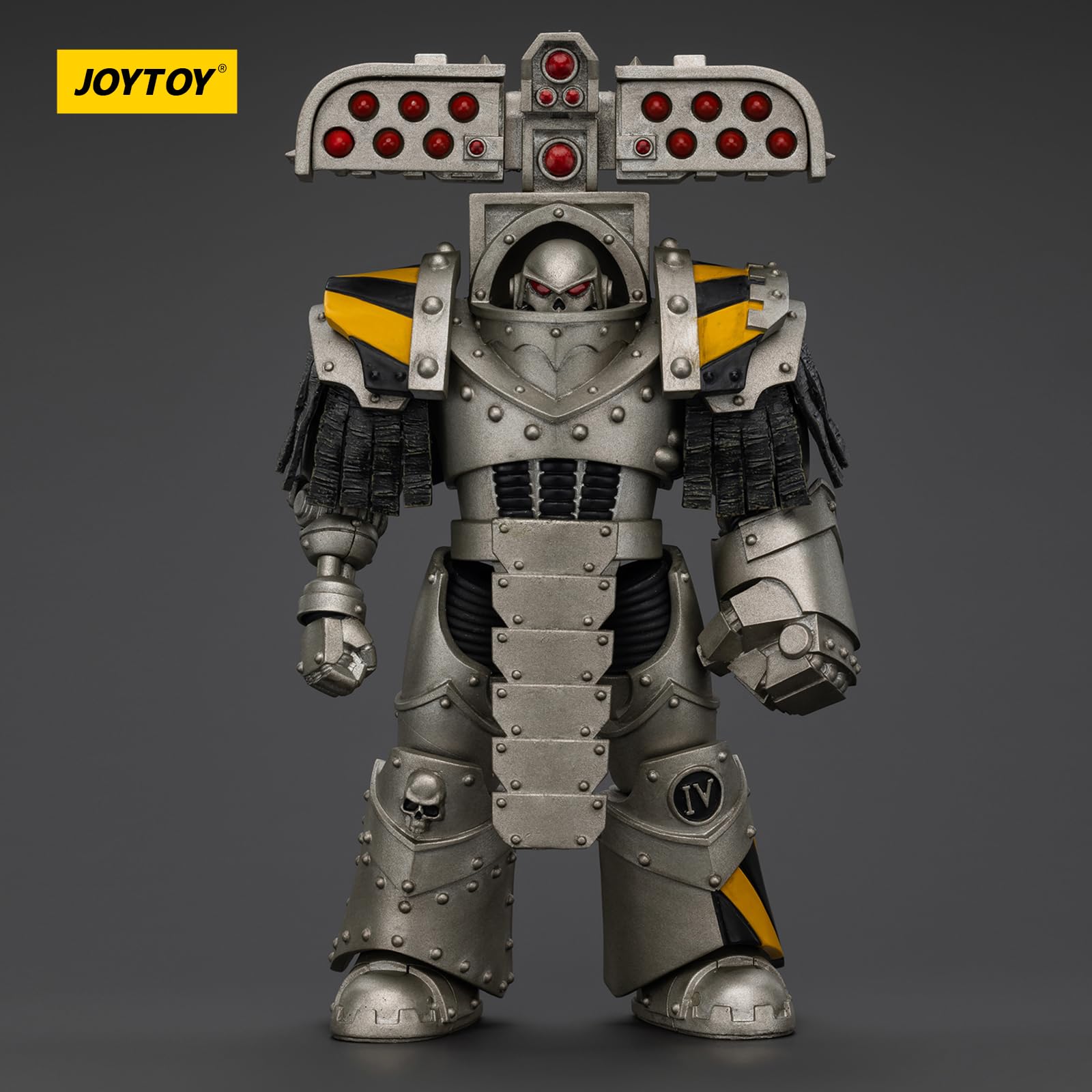 JOYTOY Warhammer 40k lron Warriors Tyrant Siege Master Terminator with Rocket launcher 1/18 Action Figure Collect And Display Model - Image 2