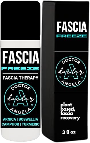 Dr. A's Fascia Freeze Crema para aliviar la fascitis plantar  Arco natural, espolón de talón, gel refrescante para alivio de pies  Ingredientes a