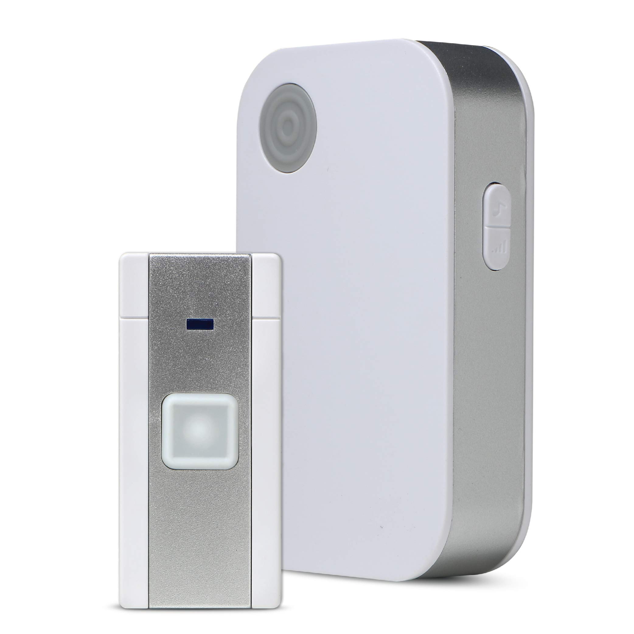 Kolors Remote Bell, 80 meter range, 36 tunes, wireless door bell for home long range, calling bell for office, adjustable volume, cordless doorbell, volume selector, led indicator (Klarinet)