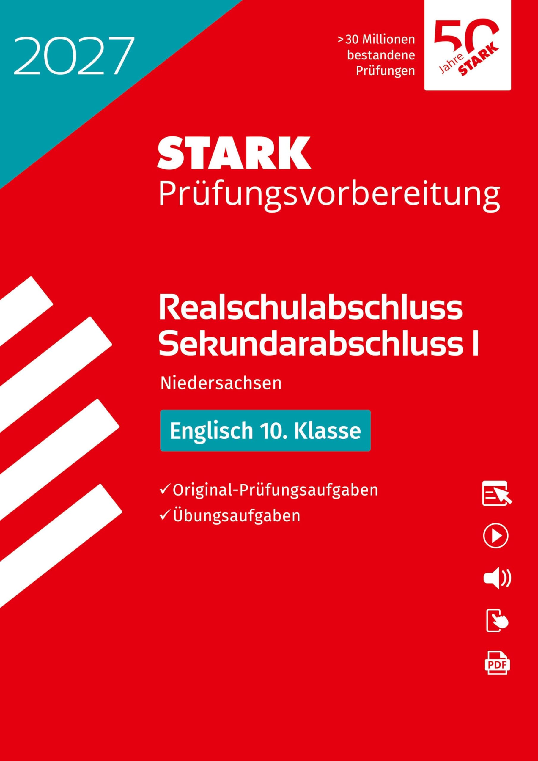 STARK Englisch - Realschulabschluss 2027 Niedersachsen - Prüfungsvorbereitung (Abschlussprüfungen)