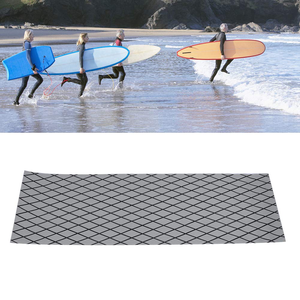Cryfokt EVA Surf Pad with Imitation Teak Design and Anti-Slip Force for