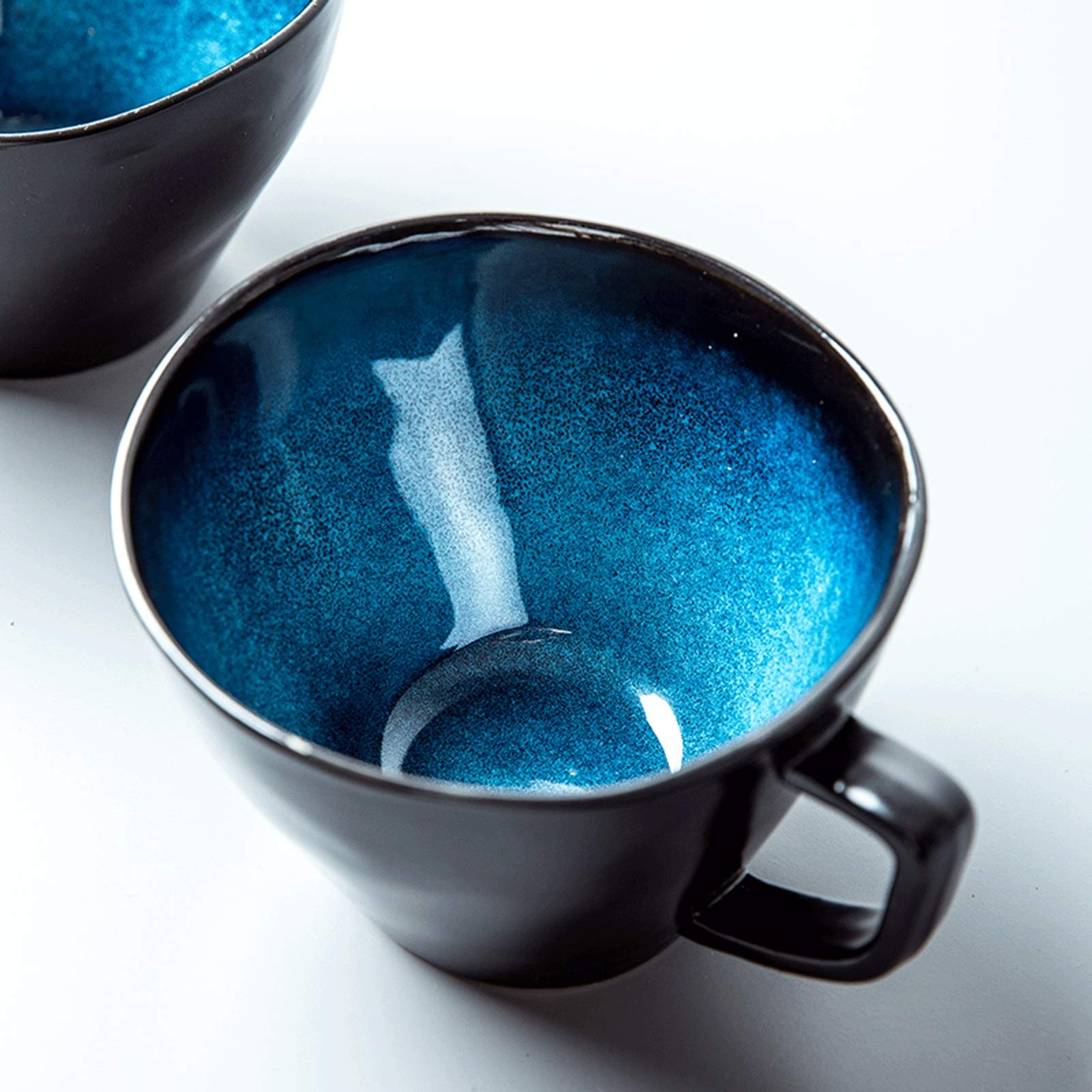Kaffeetasse Große Keramik Kaffeetassen Unregelmäßig Großkaliber Milchbecher Gourmet Dessert Tassen Frühstück Haferflocken Tassen
