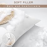 OTOSTAR Pillow Inserts 12x20 Inch Premium Decorative Bedding Throw Pillow Inserts Decorative Square Form Pillows for Couch Bed Sofa Sham Cushion Stuffer (1 Pack)