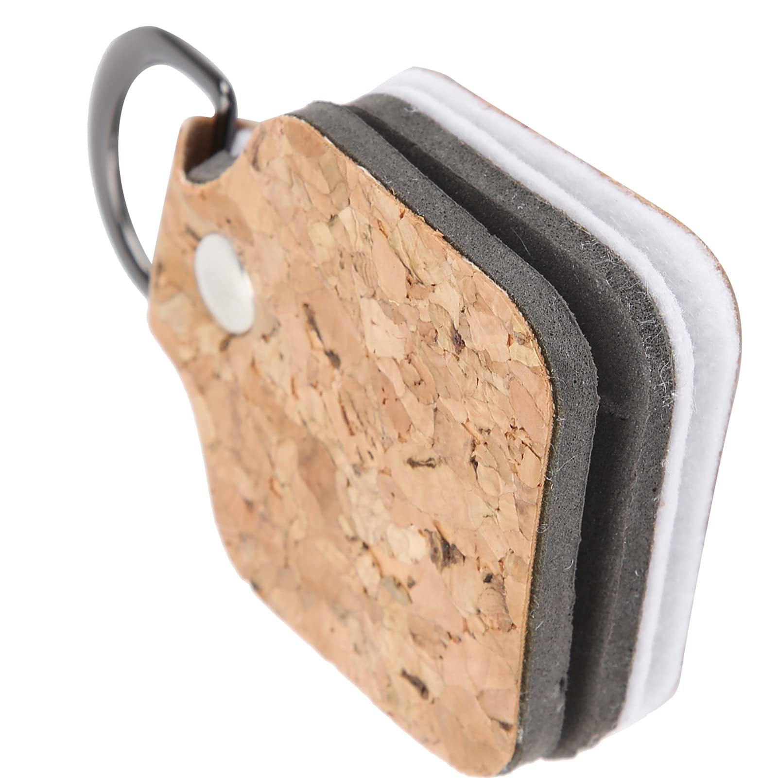 Fishing Line Straightener, 2 in 1 Fishing Line Cleaner Water Absorption Fly Fishing Wire Leader Straightener with D Clips Tackle Hiking Tools