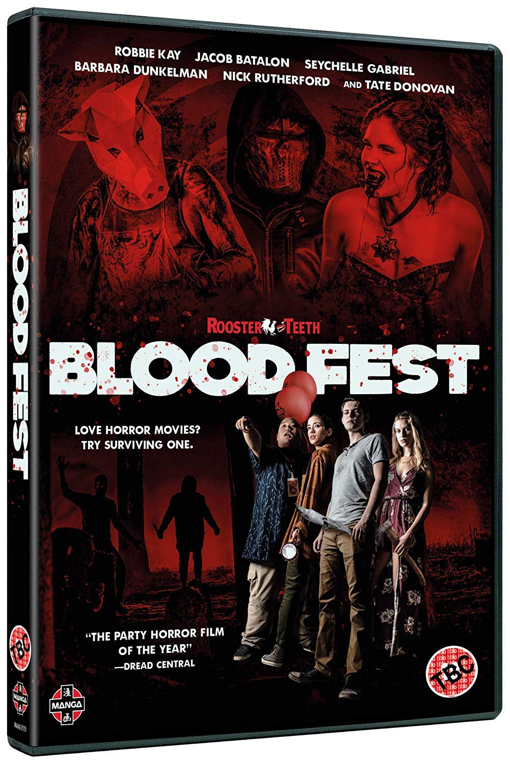 Blood Fest [DVD] [NTSC]: Amazon.co.uk: Jacob Batalon, Robbie Kay