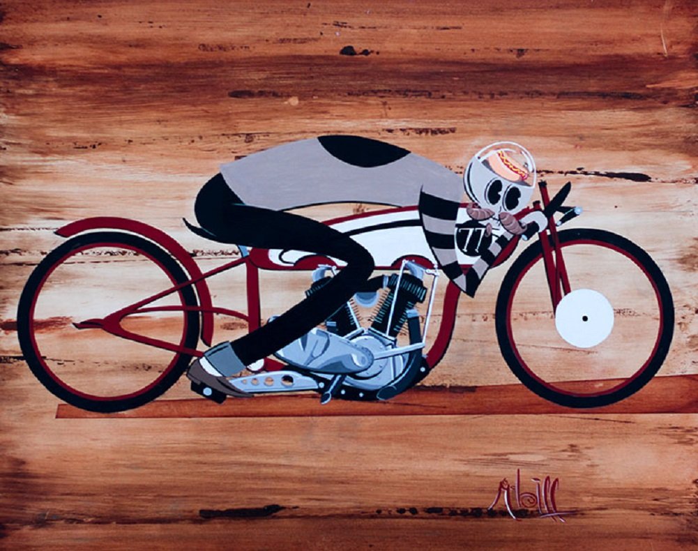 Caspian Racer Frame Board Track Racer Frame