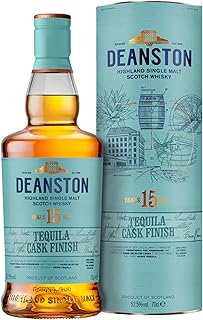 Deanston 15 Year Old Tequila Cask Finish 525 vol 70cl Fruity floral and citrus Scottish Whisky Tequila Cask Finish Highland Single Malt Whisky