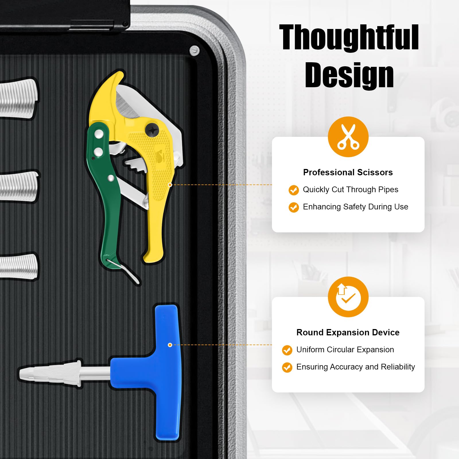 Pince à Sertir Composite Avec Jeu D'outils Avec Mâchoires TH