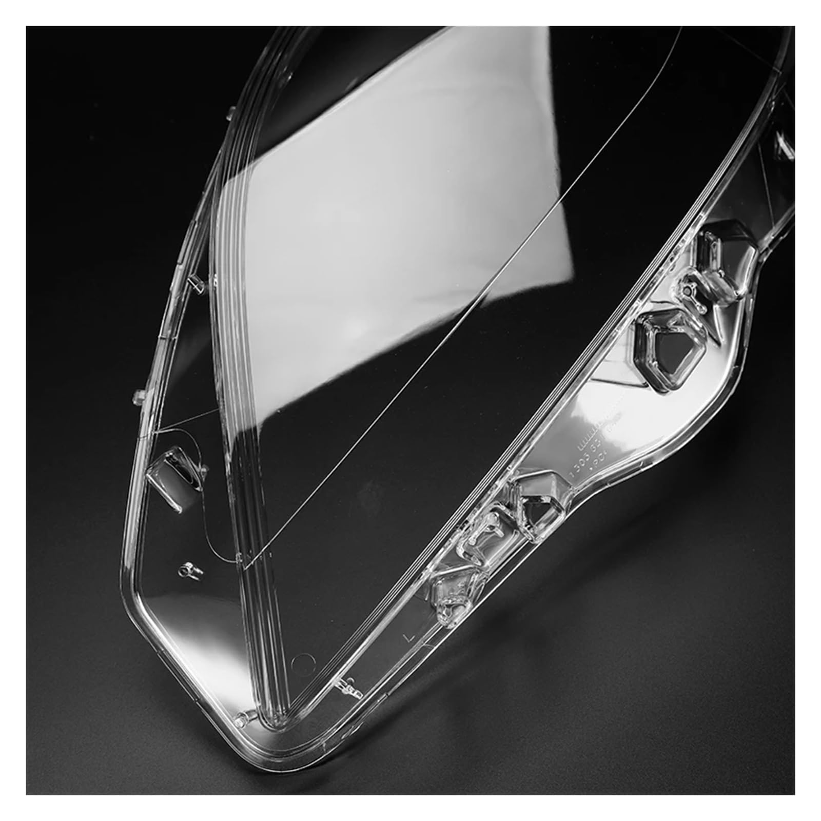 Copriobiettivo per fari anteriori auto, paralume trasparente, copriobiettivo in plastica compatibile con Mercedes Benz Classe B W246 2012 2013 2014 2015 Con Sigillante