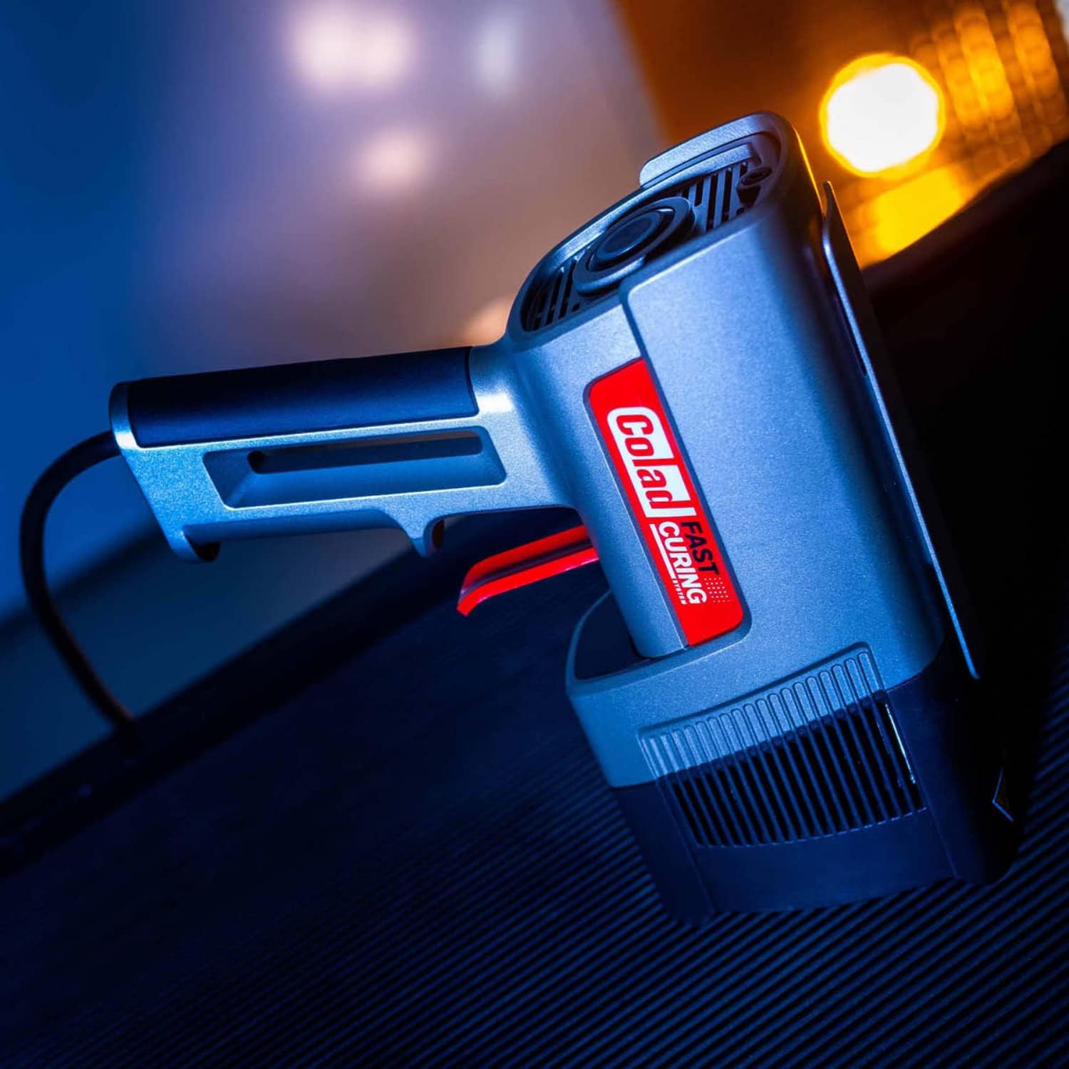 Colad Fast Curing Hand-held LED UV Gun Light with Power Cord for Large Sized Automotive Paint Repair 9000
