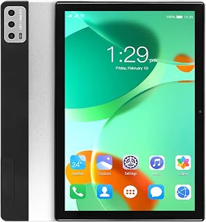 Tablet PC, 4G Chamada 2 Em 1 Alto-falantes Duplos 6GB 128GB 10,1 Polegadas Tablet 7000mAh Bateria 100-240V 8 Core CPU Com Teclado para 12 para Operação (plugue da ue)