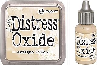Tim Holtz Antique Linen Oxide Ink Pad and Reinker