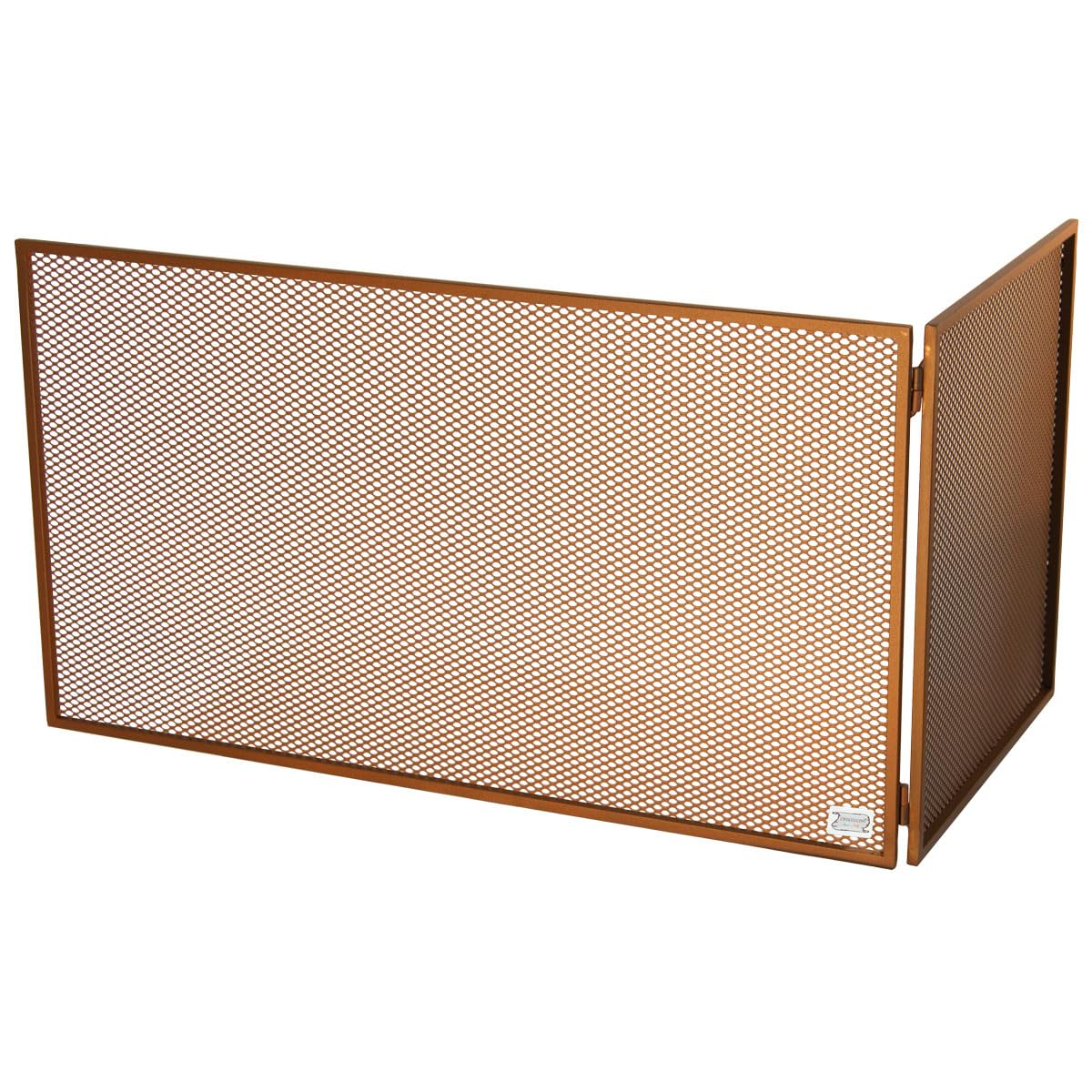CP654 ROCCA CORTEN pare-étincelles angulaire 70x40x45cm
