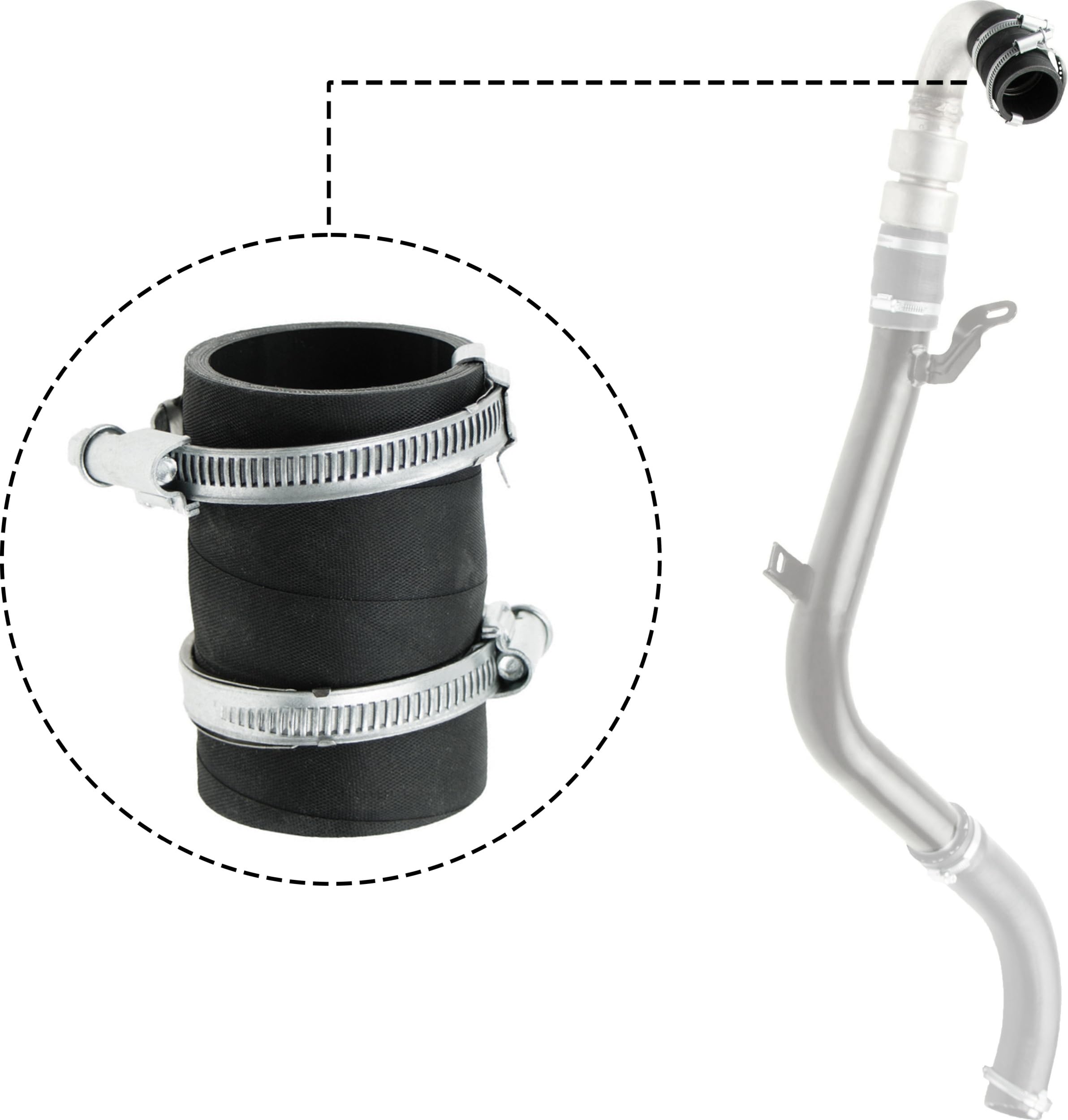 GATES Engine Hose 09-0663
