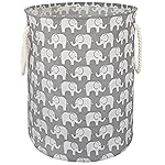 VAIVUSTO Round Laundry Basket Storage Bins Nursery Hamper Gift Baskets for Home,Office,Home Decor
