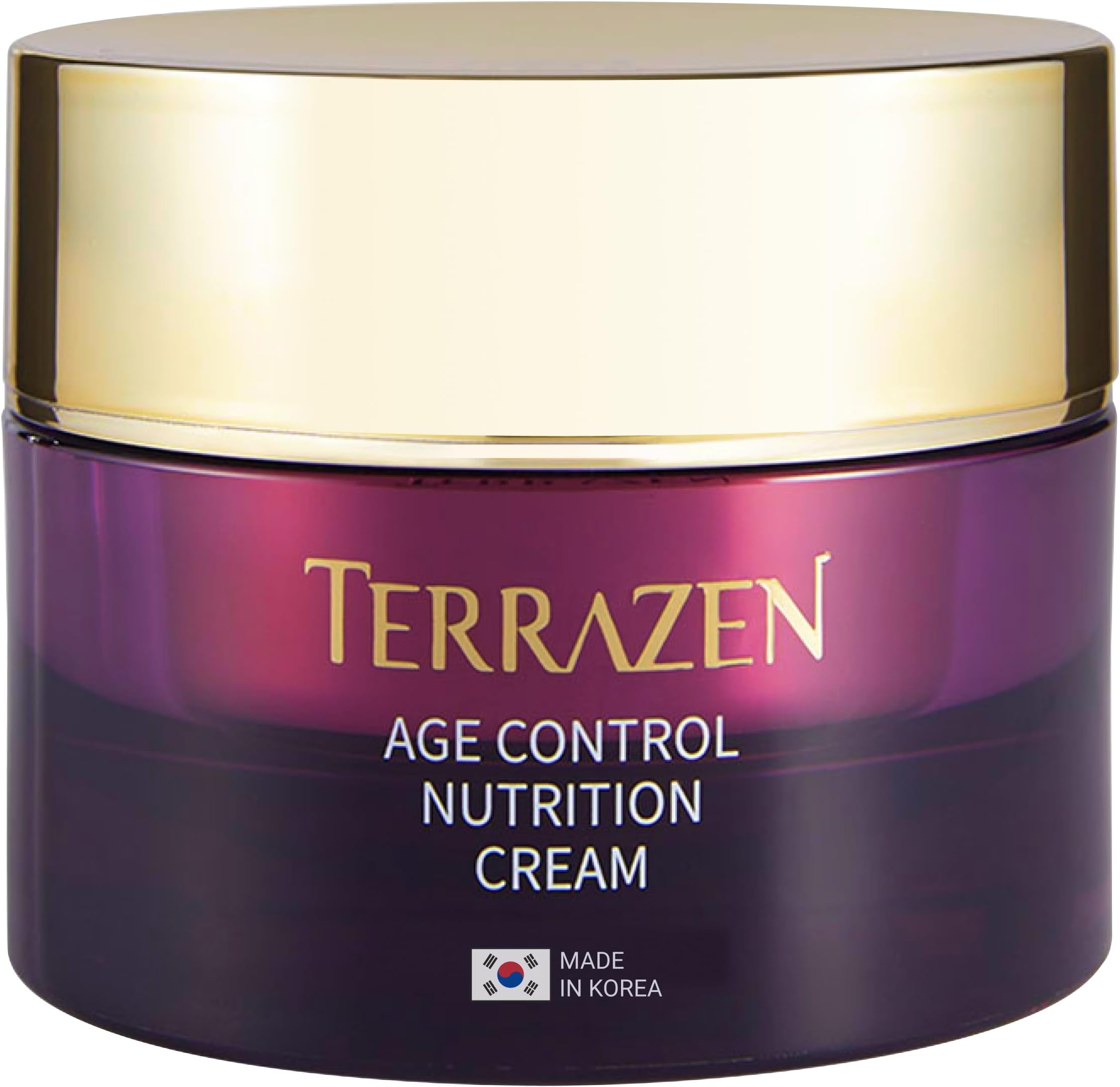 Age Control Nutrition Korean Face Cream, 1.69 fl. oz. (50ml) – Advanced Anti-Aging & Wrinkle Reduction with Hyaluronic Acid, Plant Stem Cell, Real Protein, and Plant Squalane – Deep Hydration