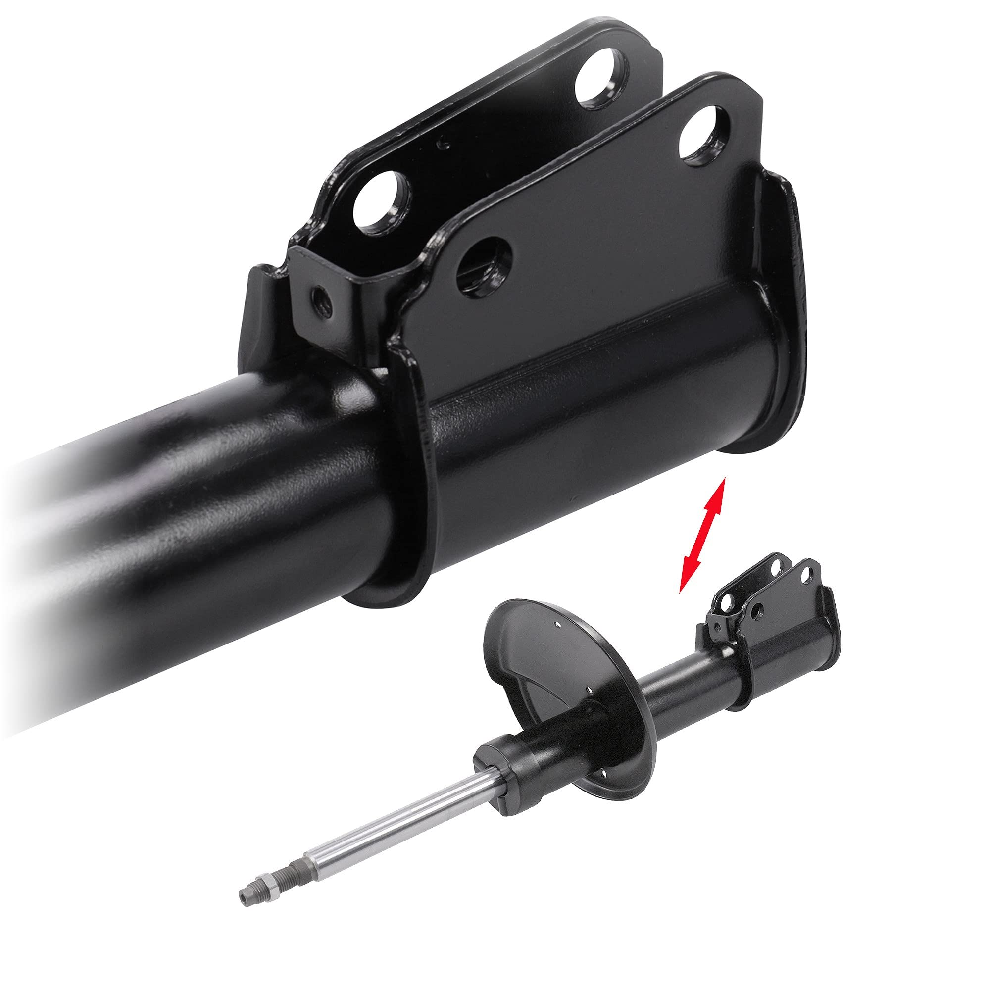ATEC Germany 2x amortisseurs à gaz avant jambe de suspension bi-tube,