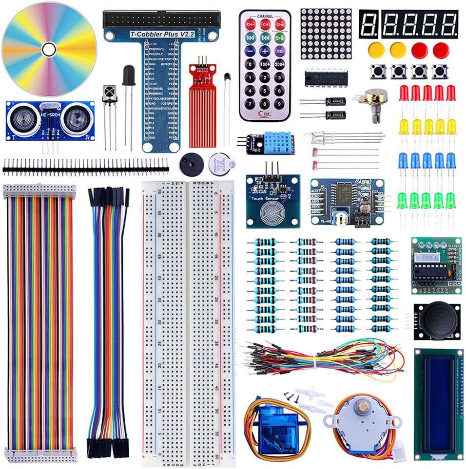 ELECROW Starter Kit for Raspberry Pi and Arduino with Tutorial