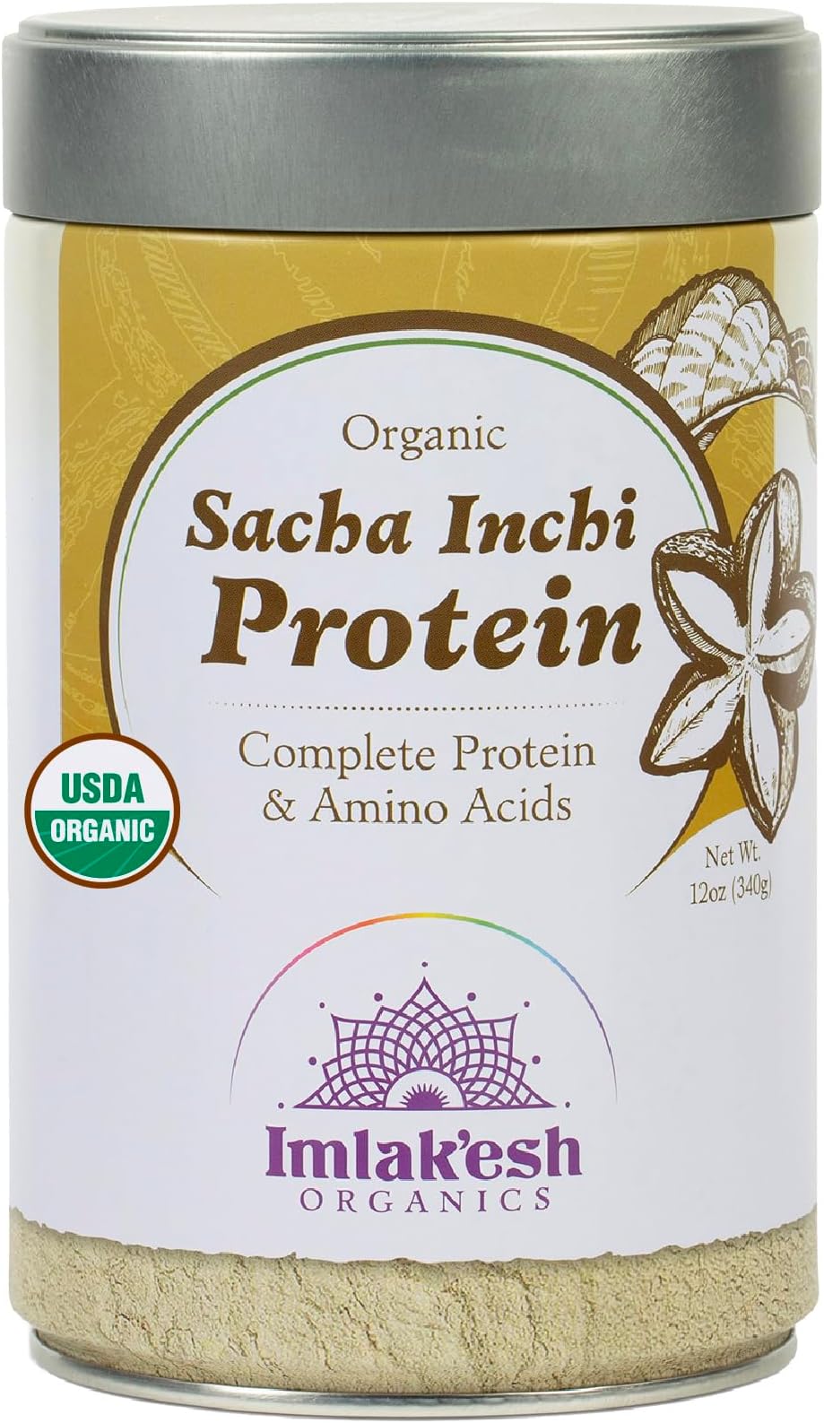 Sacha Inchi Protein Powder (14oz Jar)