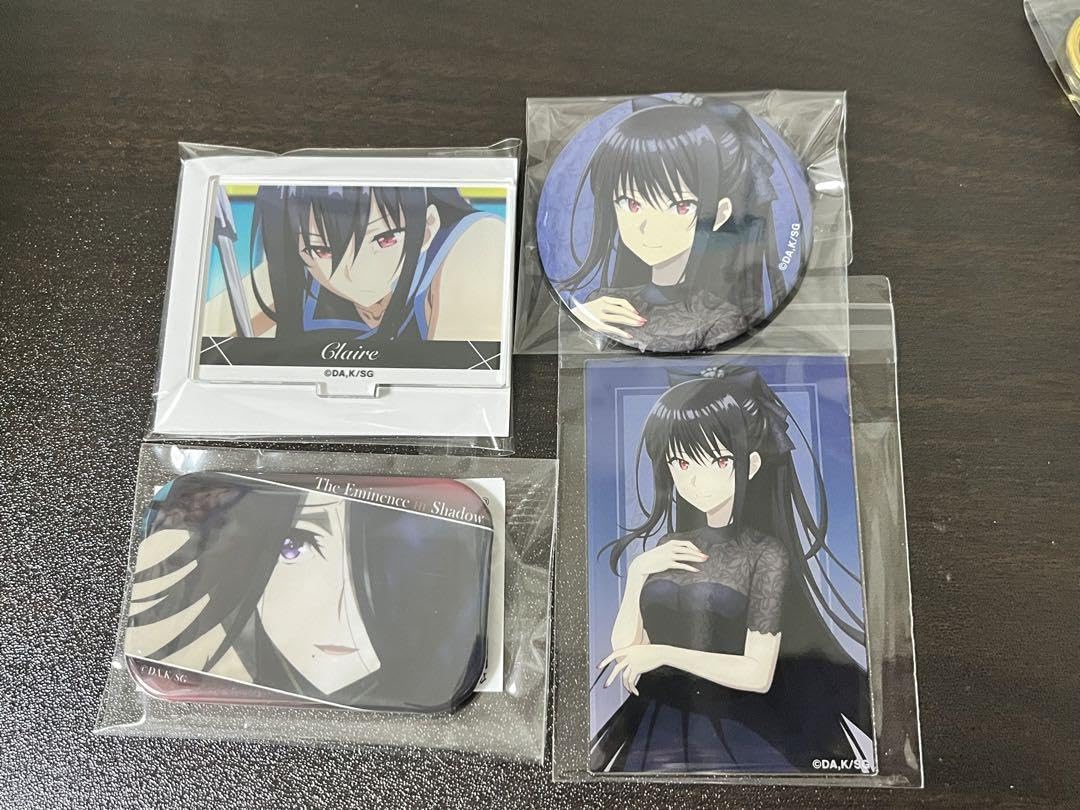 5点セット陰の実力者になりたくてアクリルプレートクレア