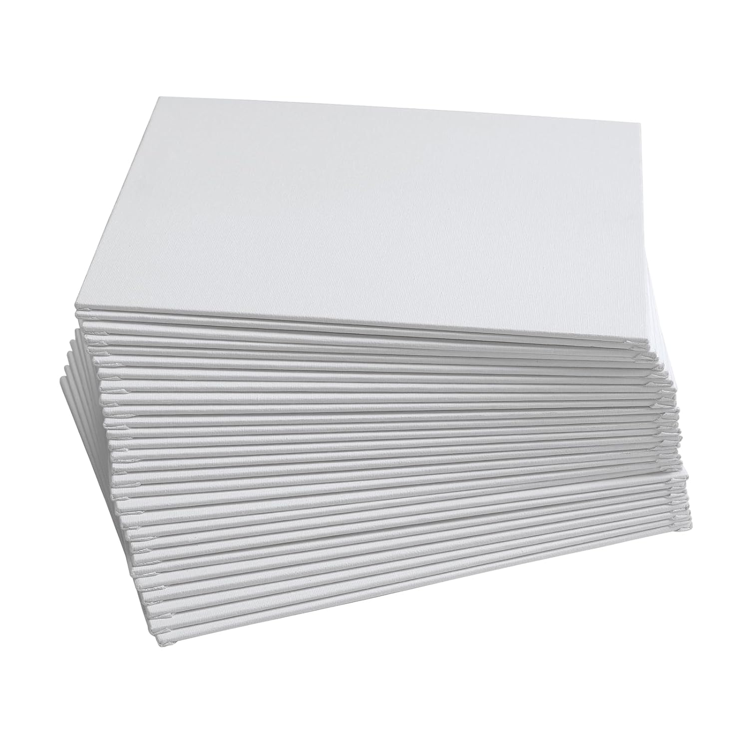 Colorations® Canvas Panel Pack, Great for Painting a Masterpiece, Ideal for Artists & Students, Set of 30, Kids Canvas for Painting, 8'' x 10'', Canvas Boards for Painting, School Supplies