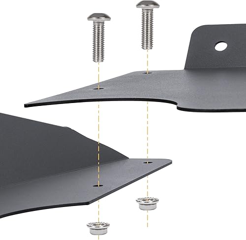 Miniatura 7 de Forro de guardabarros interior delantero compatible con Wrangler 2007-2018 JK JKU y Unlimited 24 puertas, patrón de bandera de EE. UU., accesorios