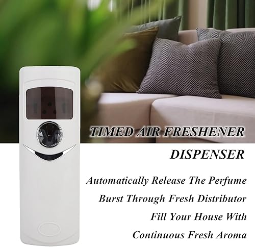 Miniatura 2 de Dispensador de aire fresco, dispensador eléctrico, escritorio 4 ajustes de tiempo montado en la pared para oficina, dormitorio, hogar, sala de estar