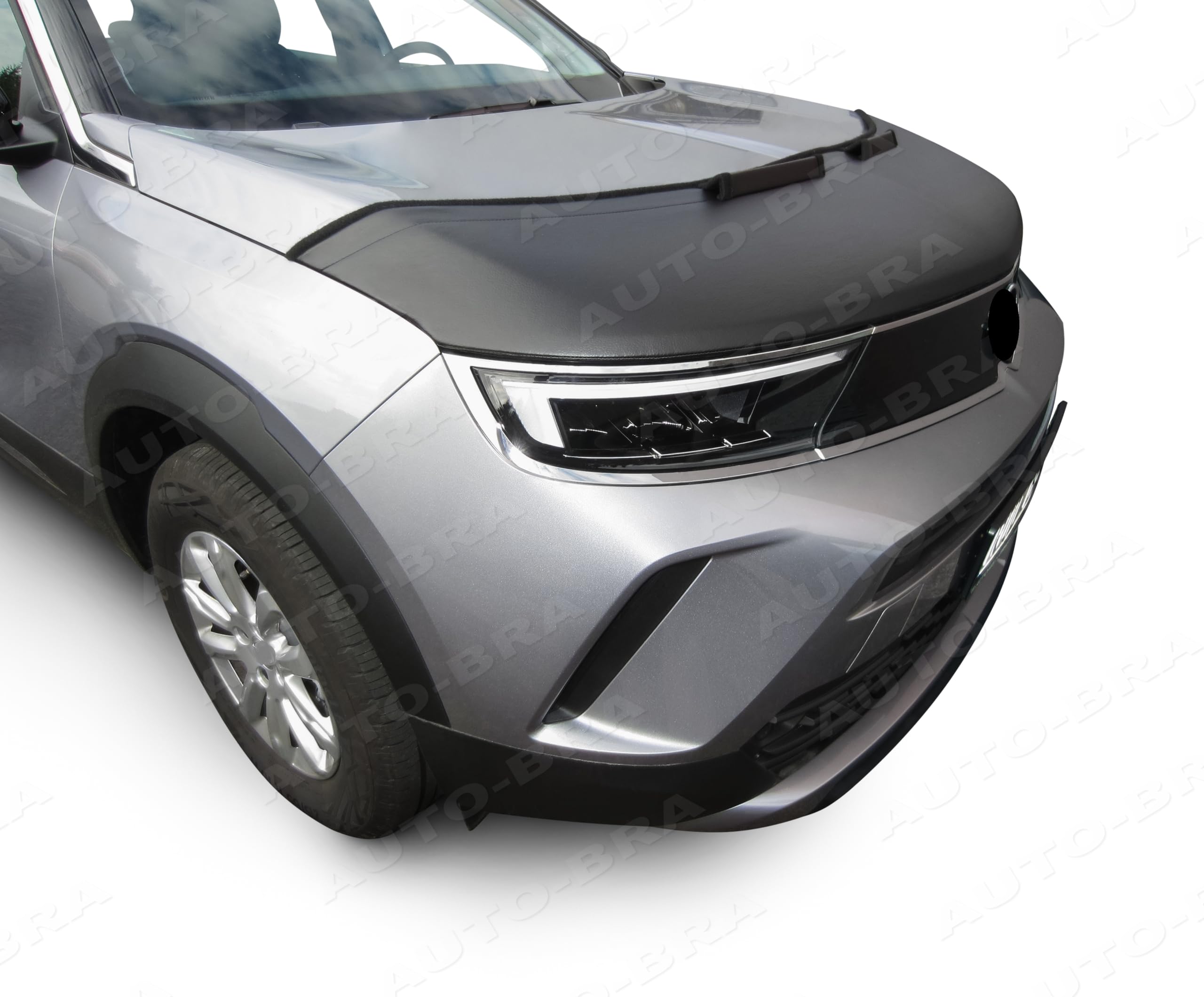 Auto-Bra AB3-00633 kompatybilny z Opel Mokka B rok prod. od 2020 Osłona przed uderzeniami kamieni Tuning Bonnet Bra