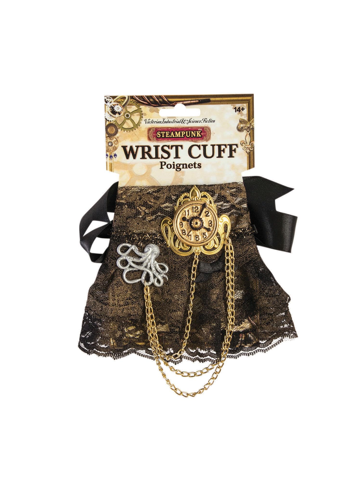 Forum Novelties Standard Steampunk Costume Cuff, Multicolor, One Size