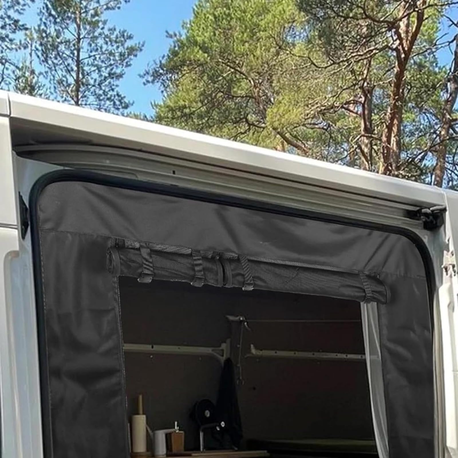 Zanzariera per Vauxhall Vivaro (B C 2014-2025 2026) | Zanzariera porta laterale camper, rete traspirante, aria estate, meno insetti, viaggio outdoor, vendita singola