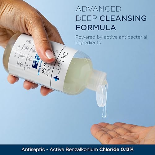 Miniatura 4 de Gel de ducha antibacteriano, 8 onzas, suave y eficaz, fabricado en Estados Unidos