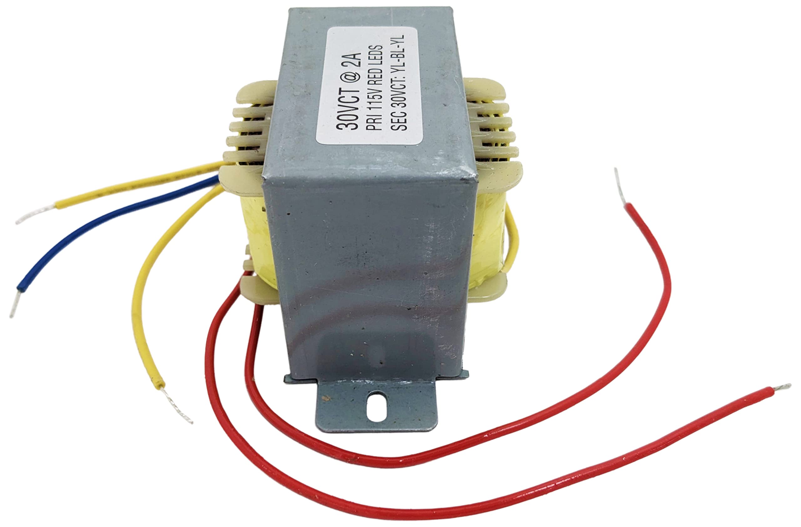 Amazon.com: 30VCT 2A Power Transformer with Wire Leads and