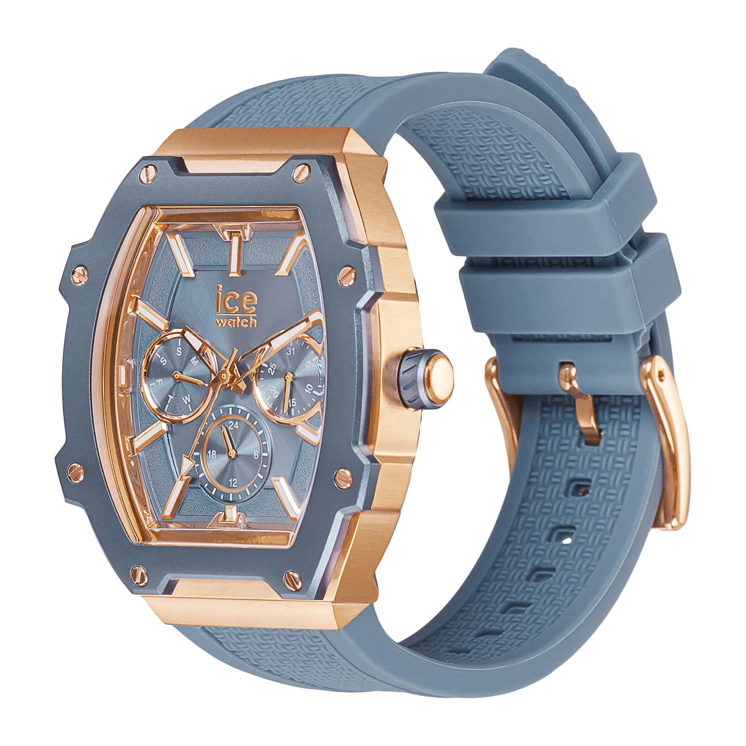 ICE-WATCH - ICE boliday Steel - Orologio con cinturino in silicone (medio)
