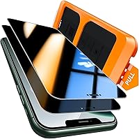 Vista 39 de TOCOL - 2 unidades de protector de pantalla para iPhone SE 3/2 (Edición 2022/2020), iPhone 8/7, iPhone 6s/6 de 4.7 pulgadas, instalación instantánea