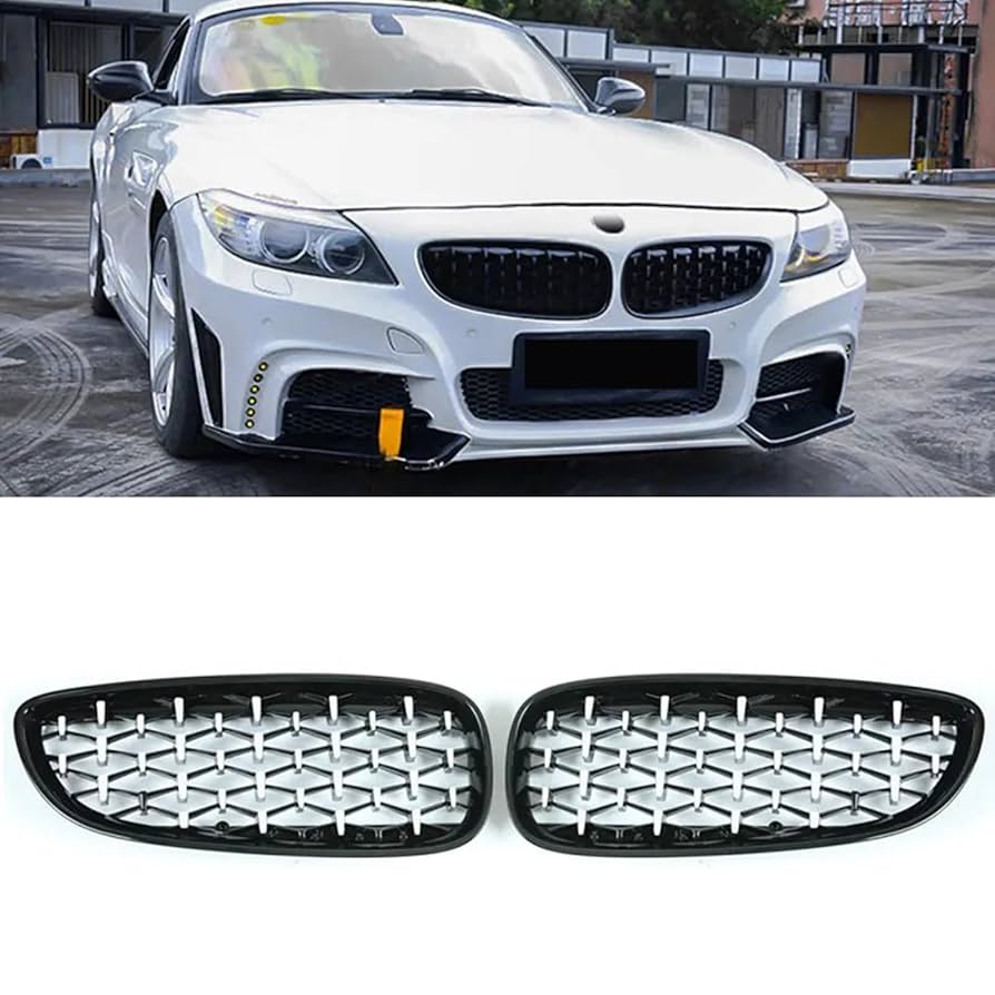 Amazon | フロントグリルカ For BMW Z4 E89 2009-2016用、1ペア